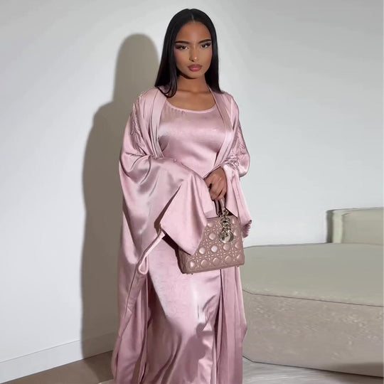 Damen elegante Maxikleid mit weitem Schnitt Shopnory