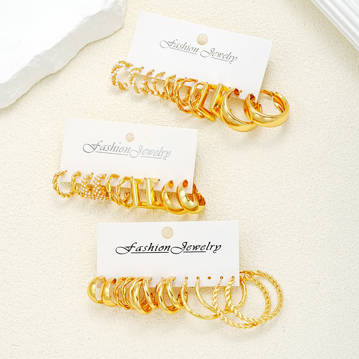 Damen Ohrring Set mit verschiedenen Designs Shop Nory