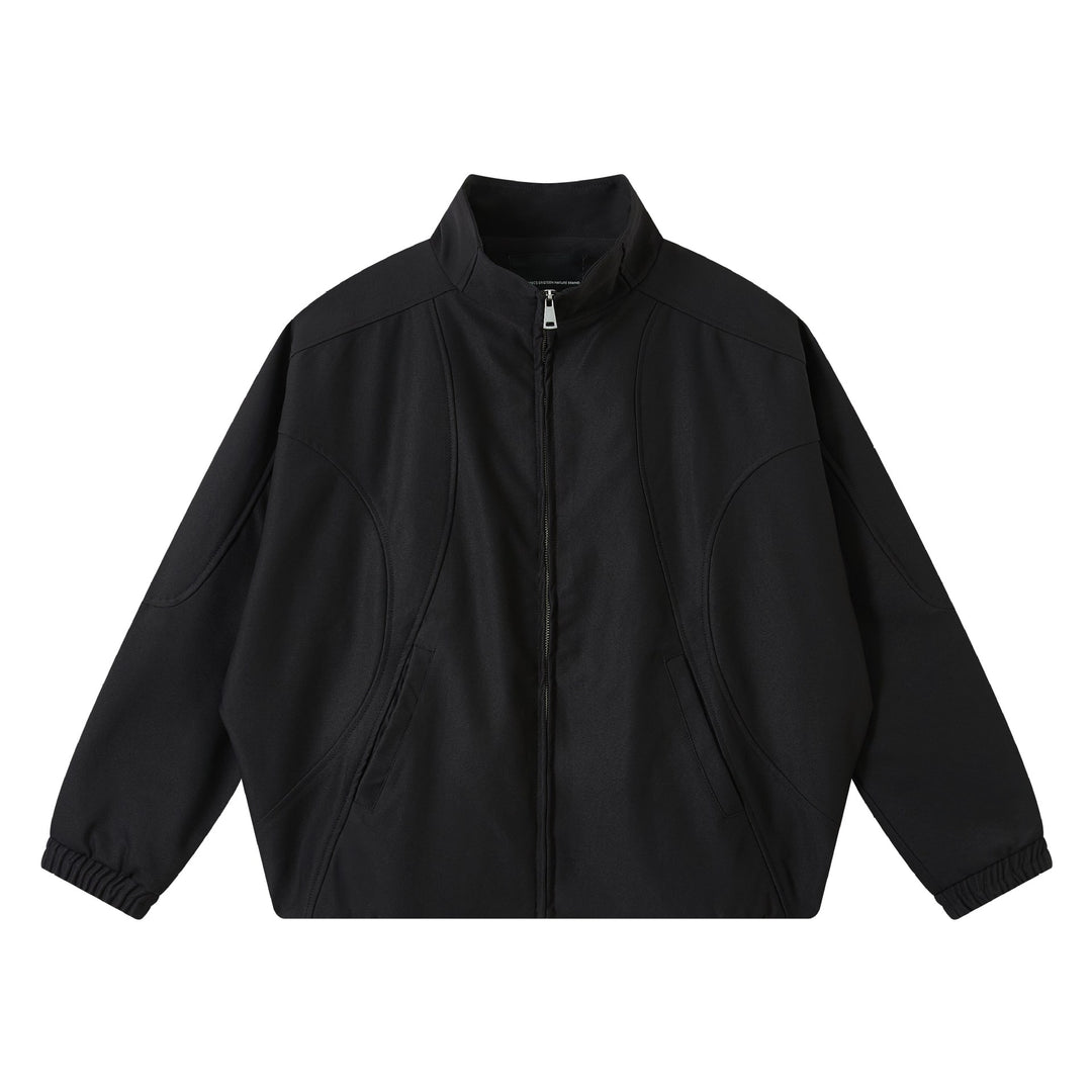 Unisex Kurz geschnittener Boxy‑Bomber mit ergonomischen Teilungsnähten und elastischen Bündchen Shop Nory