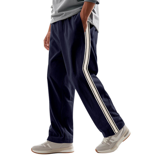 Herren Sportliche Freizeithose mit atmungsaktiven Einsätzen und komfortablem Kordelzug