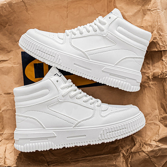 Damen High-Top Sneakers mit gepolsterter Knöchelstütze und rutschfester Sohle