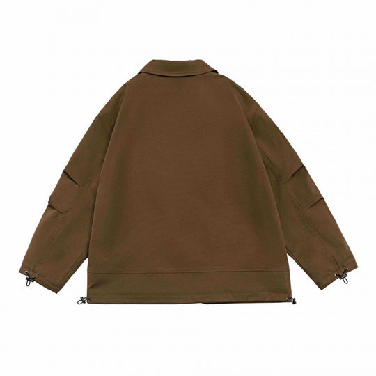 Unisex Oversize-Blazerjacke im Utility-Look mit Tunnelzug und aufgesetzten Eingrifftaschen Shop Nory