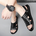 Herren Komfortable Ledersandalen mit ergonomischem Design