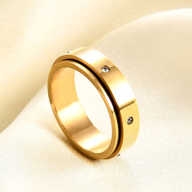 Herren Ring mit elegantem Design und funkelnden Akzenten Shop Nory