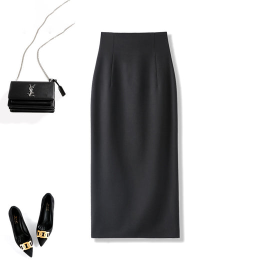 Damen Eleganter Midirock mit Raffungen Shop Nory