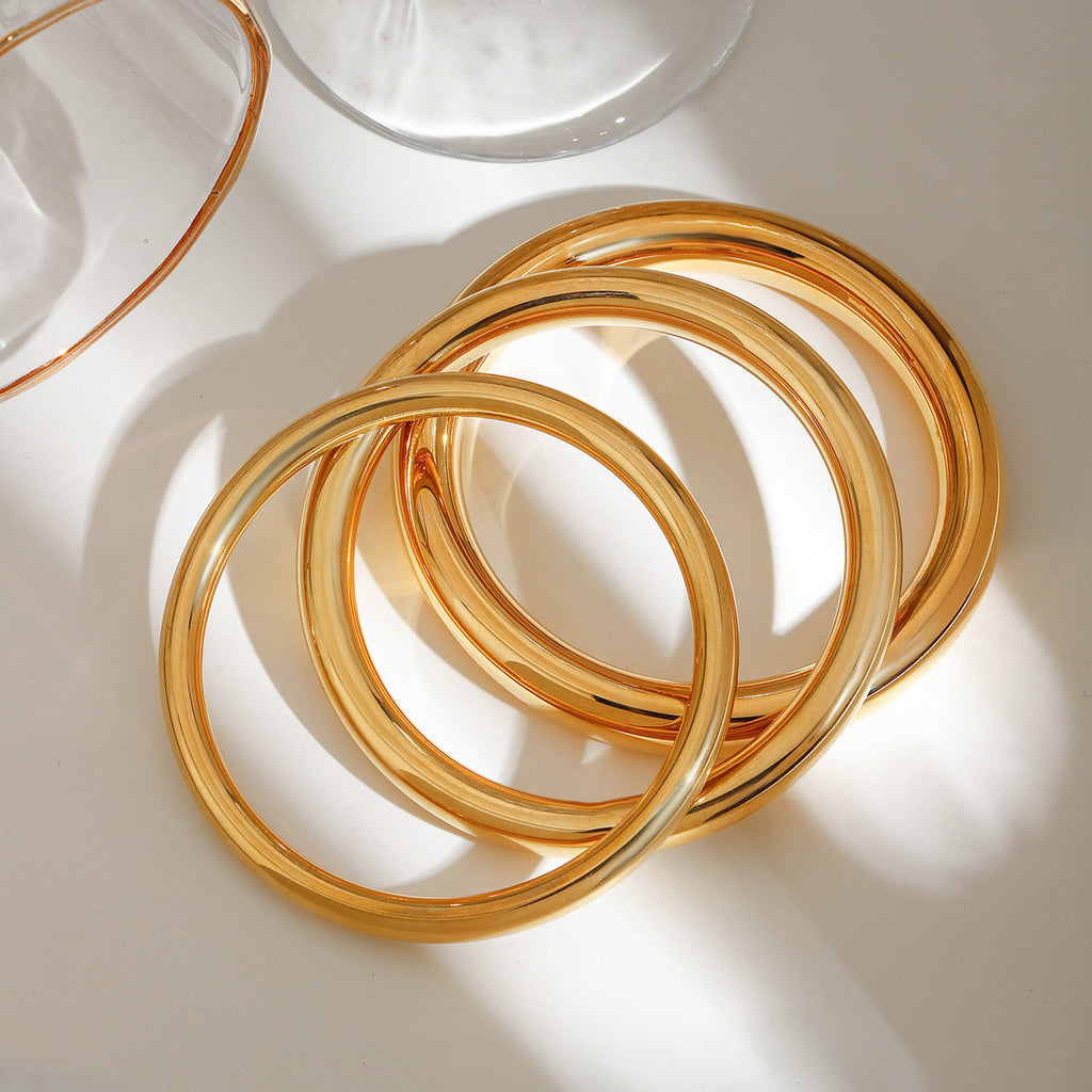 Damen eleganter Edelstahlring mit hypoallergener und wasserdichter Beschichtung Shop Nory
