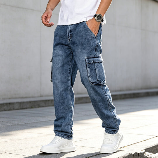 Herren Utility Cargo-Jeans Shop Nory