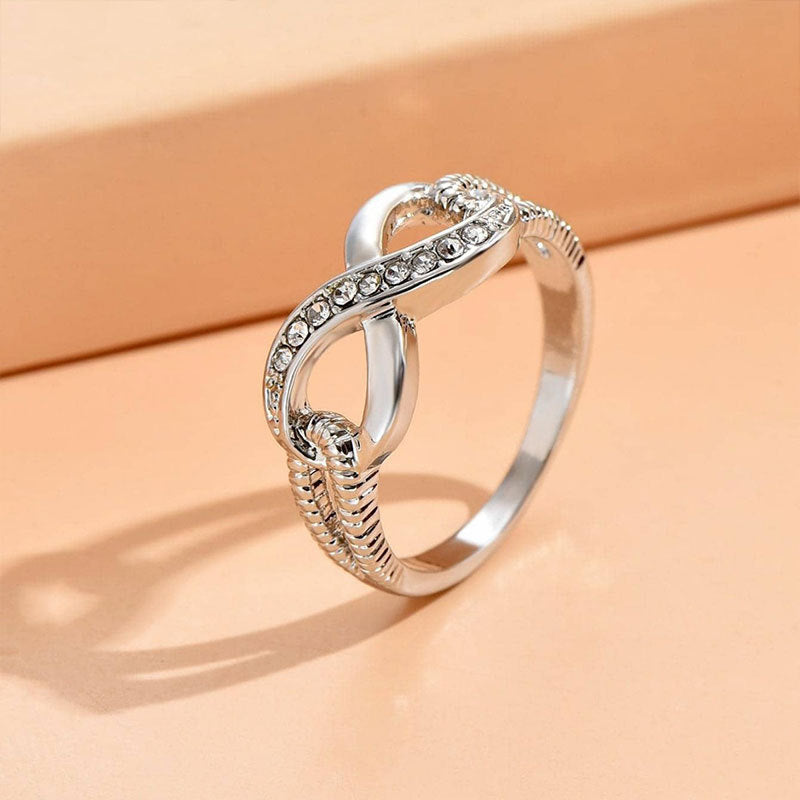 Damenring mit elegantem Schneckenmuster Shop Nory