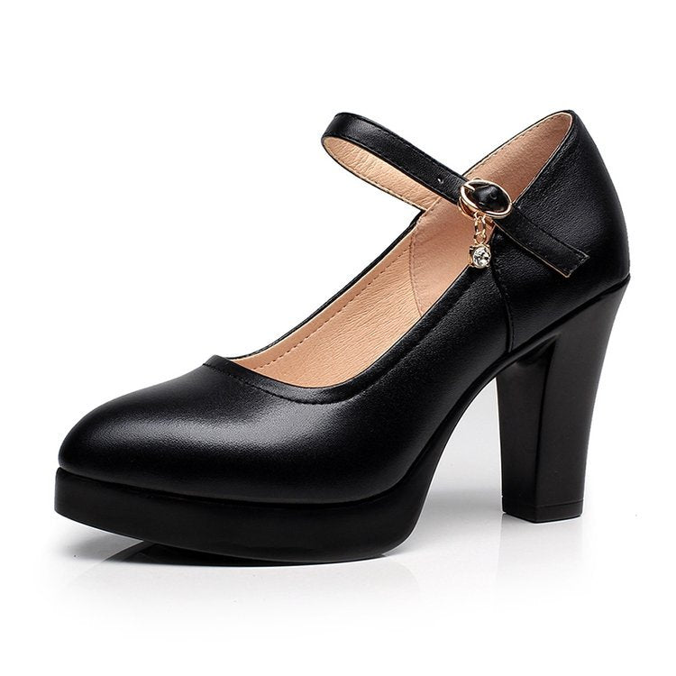 Damen Bequeme Plateau-Pumps Shopnory