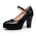 Damen Bequeme Plateau-Pumps Shopnory