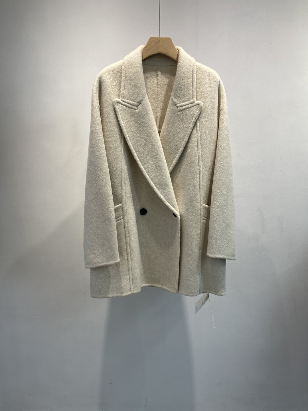 Damen maßgeschneiderter Overcoat aus einzigartigem strukturiertem Stoff Shop Nory