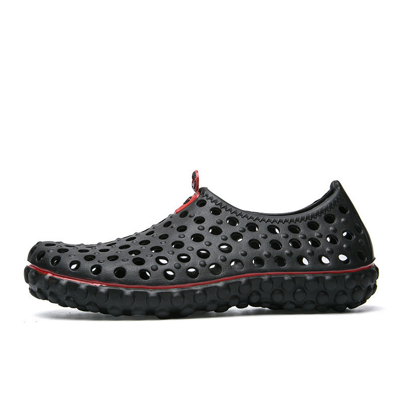 Damen Freizeit-Badeschuhe mit atmungsaktiver Oberflächenstruktur