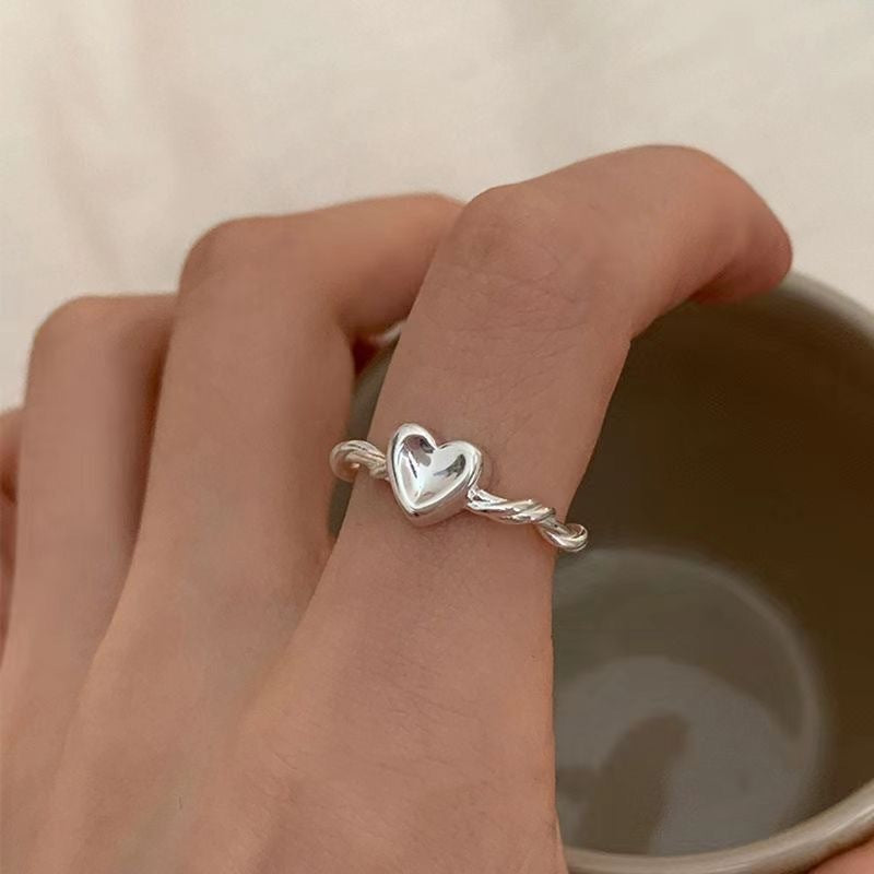 Damen Verstellbares Ring-Set aus hochwertigem Edelstahl Shop Nory