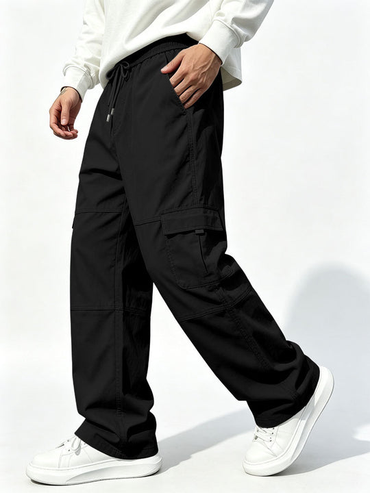 Herren Cargohose mit weitem Schnitt und elastischem Bund Shop Nory