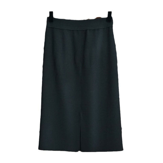 Damen Eleganter Maxirock mit vorderer Schlitzdetail Shop Nory