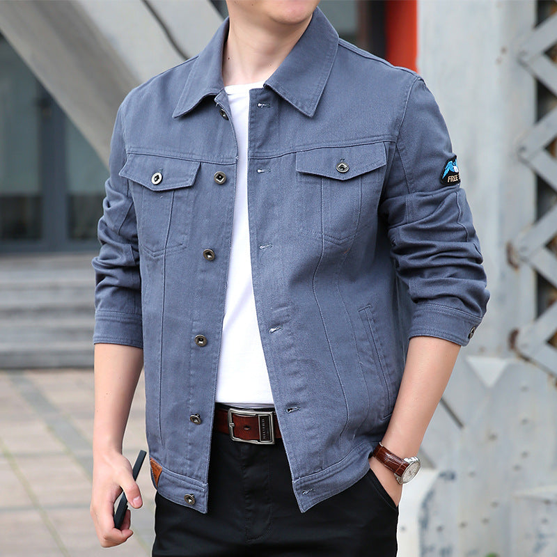 Herren Modische Jeanjacke Shop Nory