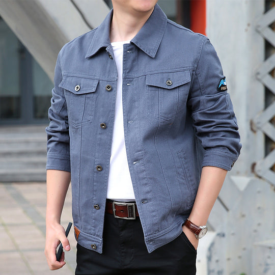 Herren Modische Jeanjacke Shop Nory