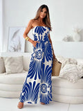 Damen Sommer Jumpsuit mit floralem Design