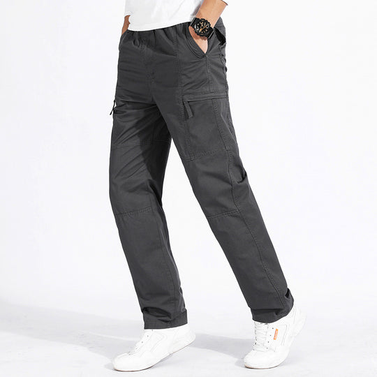 Damen Cargo-Hose mit elastischem Bund, verstärkten Nähten und multifunktionalen Taschen Shop Nory