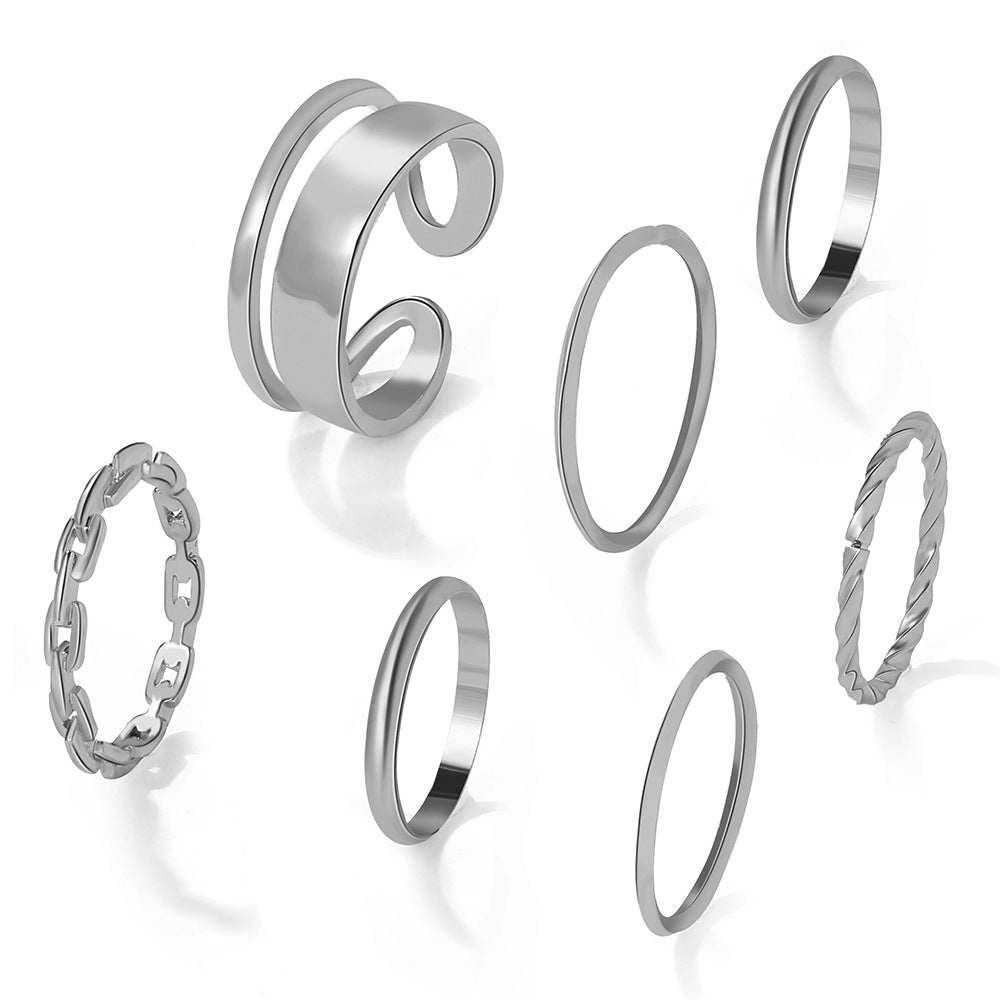 Damen Ring-Set mit eleganten und variierenden Designs Shop Nory