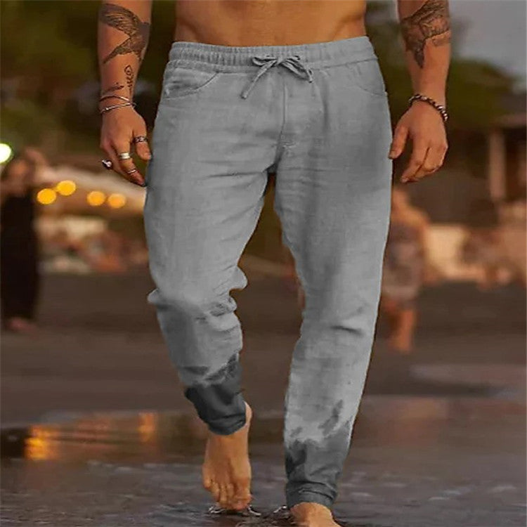 Lässige Leinenhose für Herren
