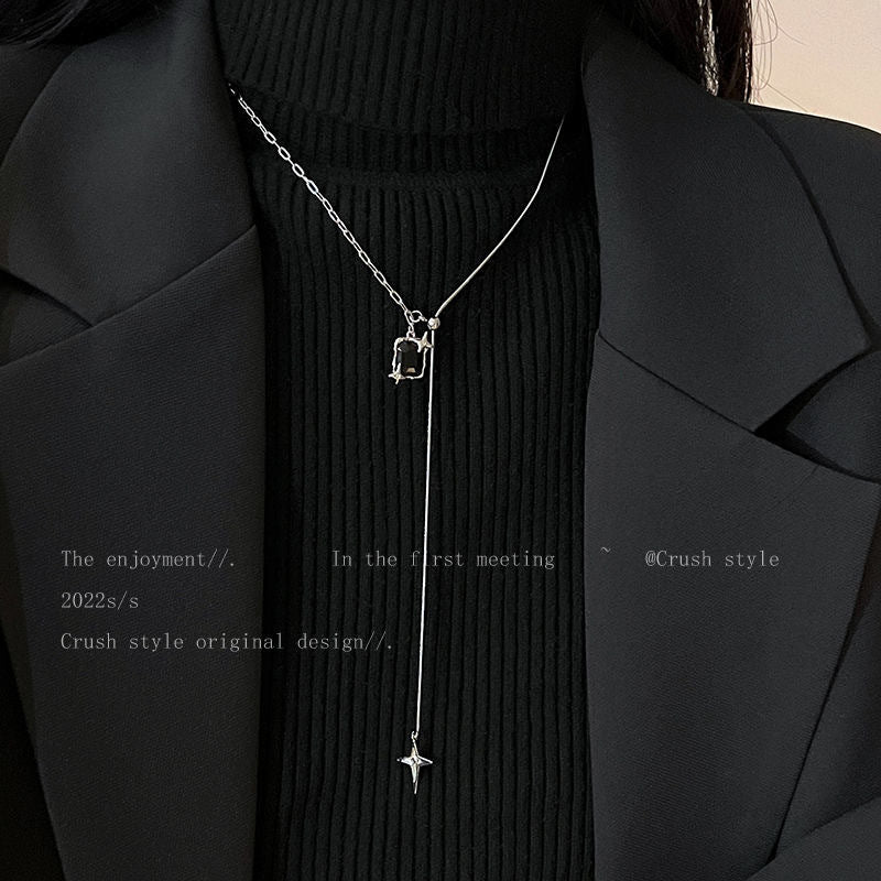 Damen modische Halskette mit einzigartigem Kreuzdesign Shop Nory