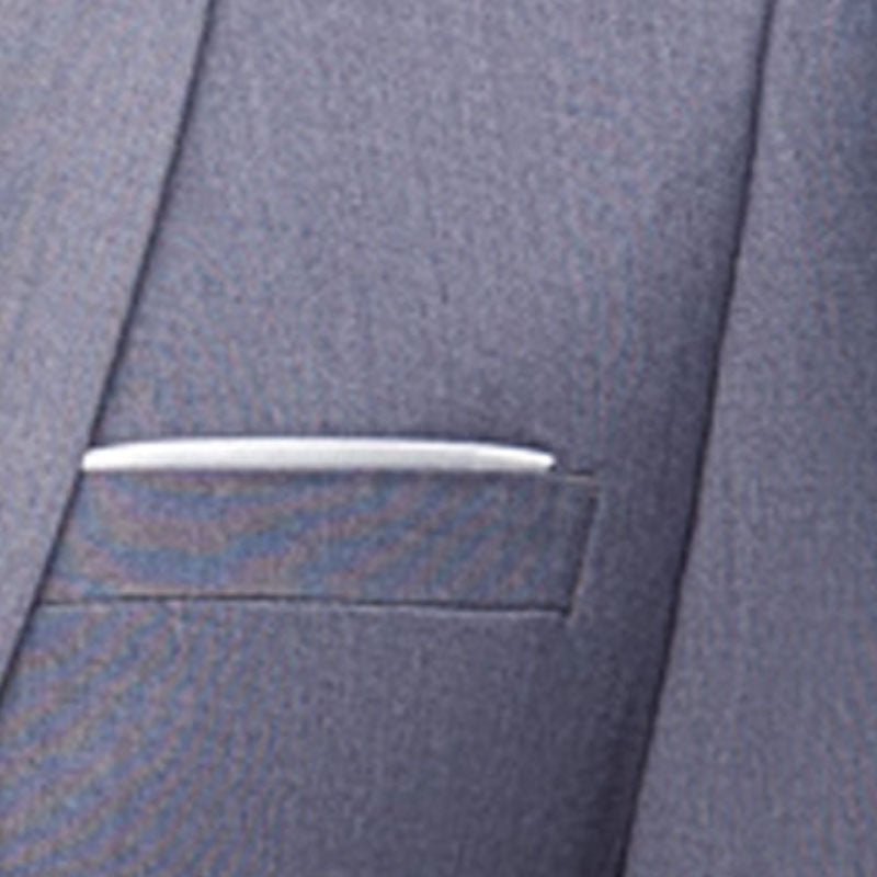 Herren Zweiteiliger Slim-Fit Anzug mit Ein-Knopf-Sakko und schmaler Anzughose Shop Nory