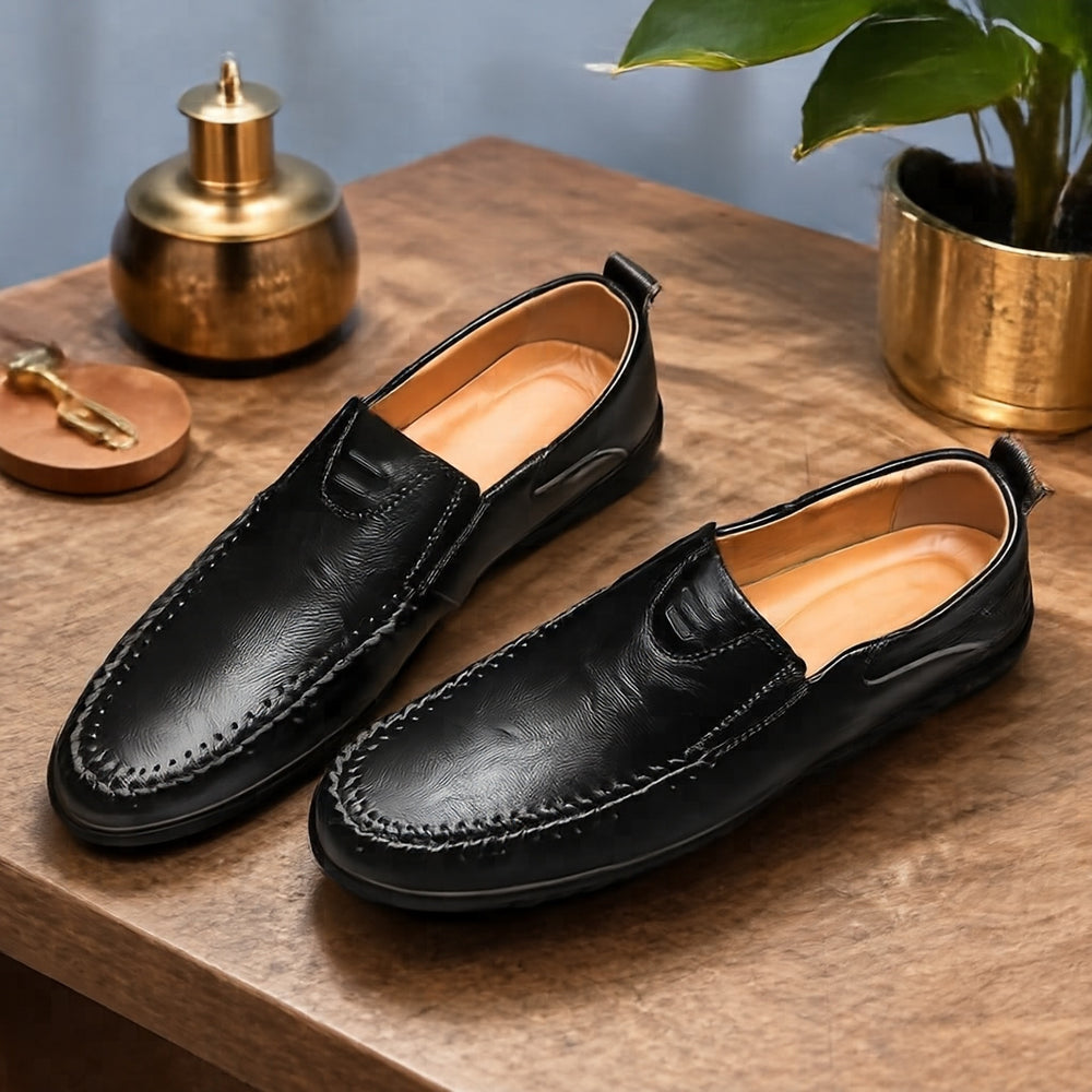 Herren Elegante und Bequeme Slip-On Mokassins Shop Nory