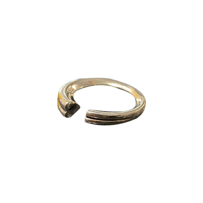 Damen modischer Ring mit einzigartigem Design und raffinierter Schlitz-Optik Shop Nory