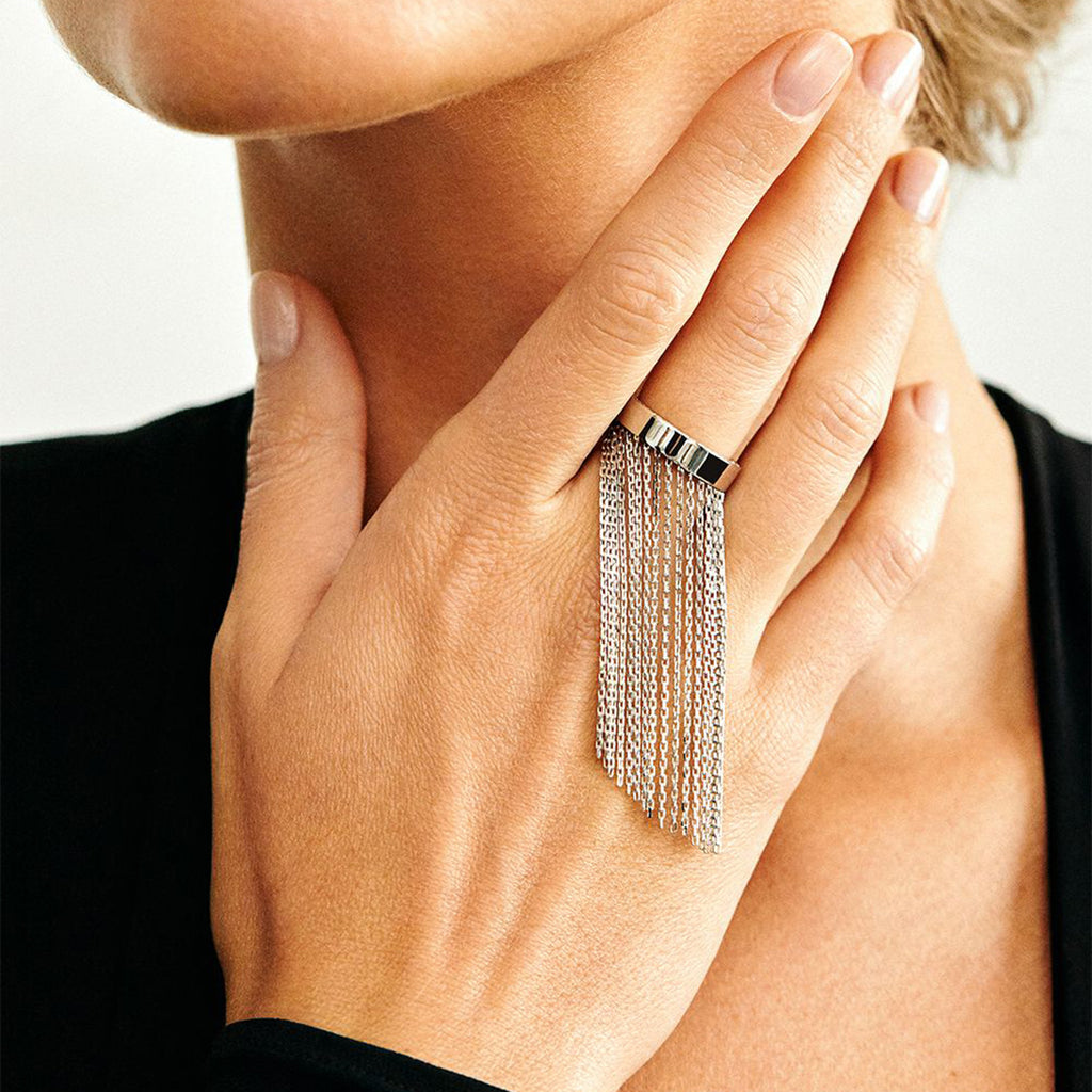 Damen Halskette aus hochwertigem Edelstahl mit elegantem Tropfenanhänger und hypoallergenen Eigenschaften Shop Nory