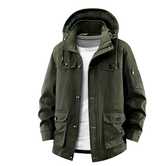 Herren Leichte Outdoor-Jacke mit praktischen Taschen Shop Nory