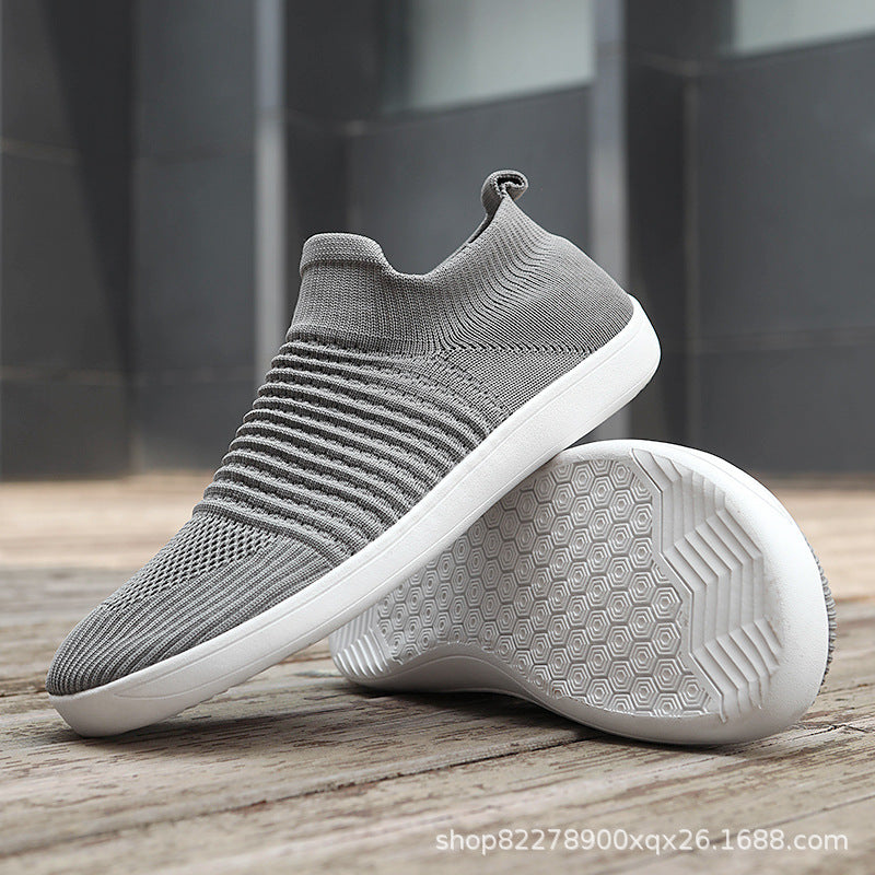 Unisex nan sockenähnlicher Stricksneaker mit elastischem Schaft und rutschfester Gummisohle
