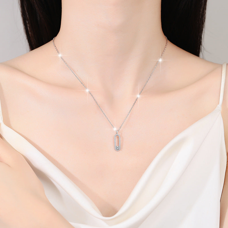 Damen elegante Halskette mit Sicherheitsnadel Design Shop Nory