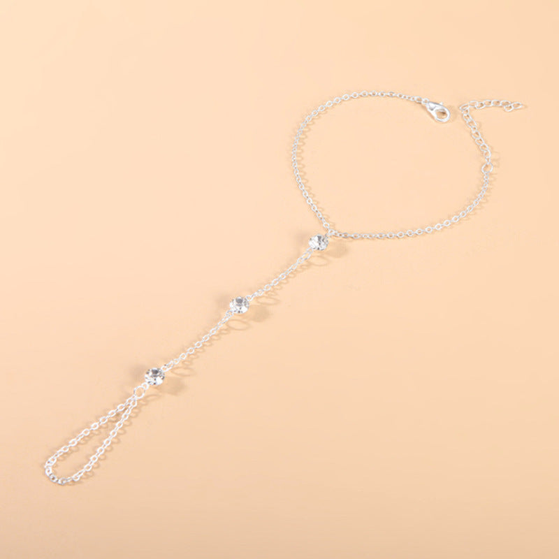 Damen Kette mit eleganten Perlenelementen Shop Nory