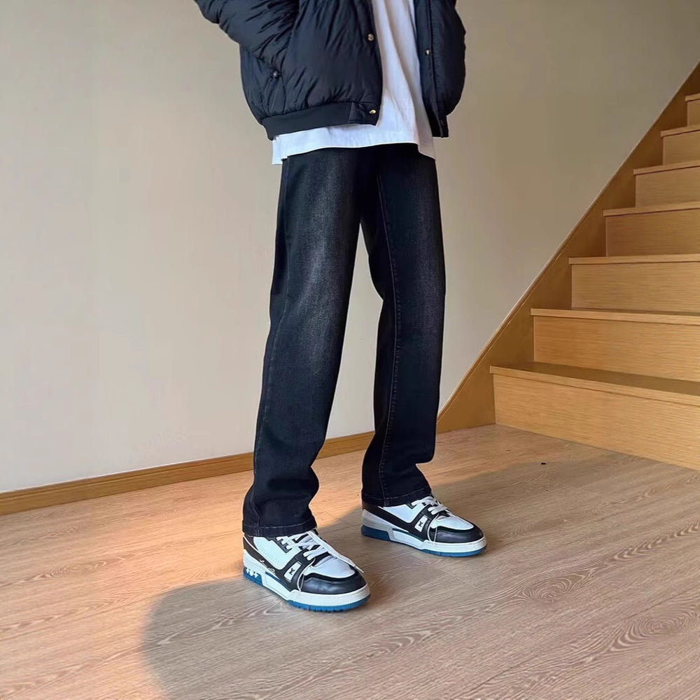 Herren Modische Weitgeschnittene Jeans Shop Nory