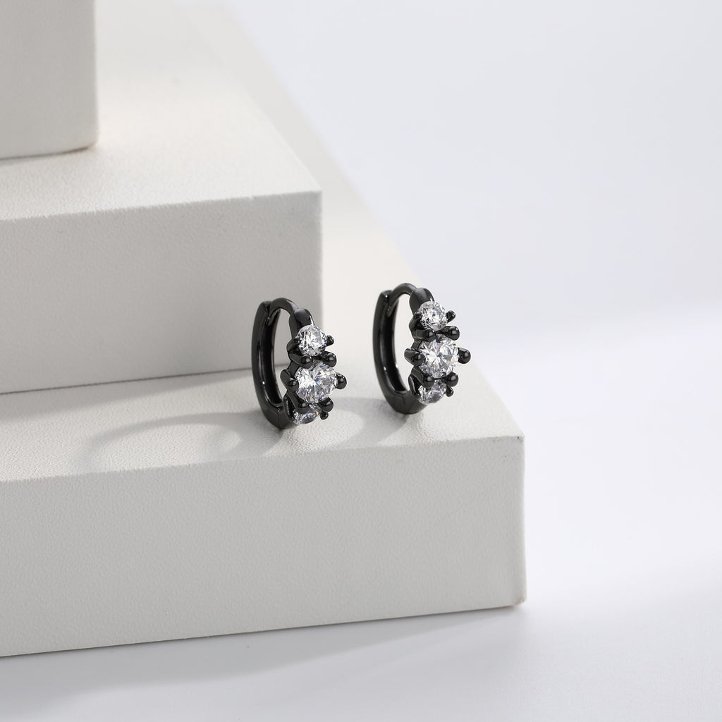 Damen Ohrhänger aus 925 Sterling Silber mit funkelndem Zirkon Shop Nory