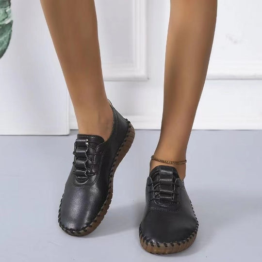Damen Leichte Sneaker mit handgenähter Ziernaht und flexibler Profilsohle Shop Nory