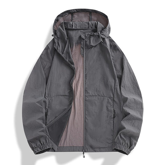 Herren Leichte Outdoorjacke mit verstellbarer Kapuze Shop Nory