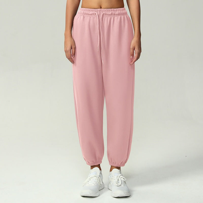 Damen nan atmungsaktive Performance-Joggerhose mit hohem Komfortbund, verstellbarem Kordelzug und elastischen Schlauchbündchen Shop Nory