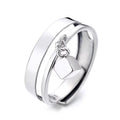 Damen modischer Ring mit zeitgenössischem Design Shop Nory