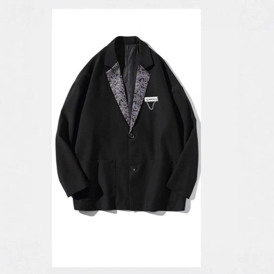 Damen Modischer Blazer mit Paisleymuster Shop Nory