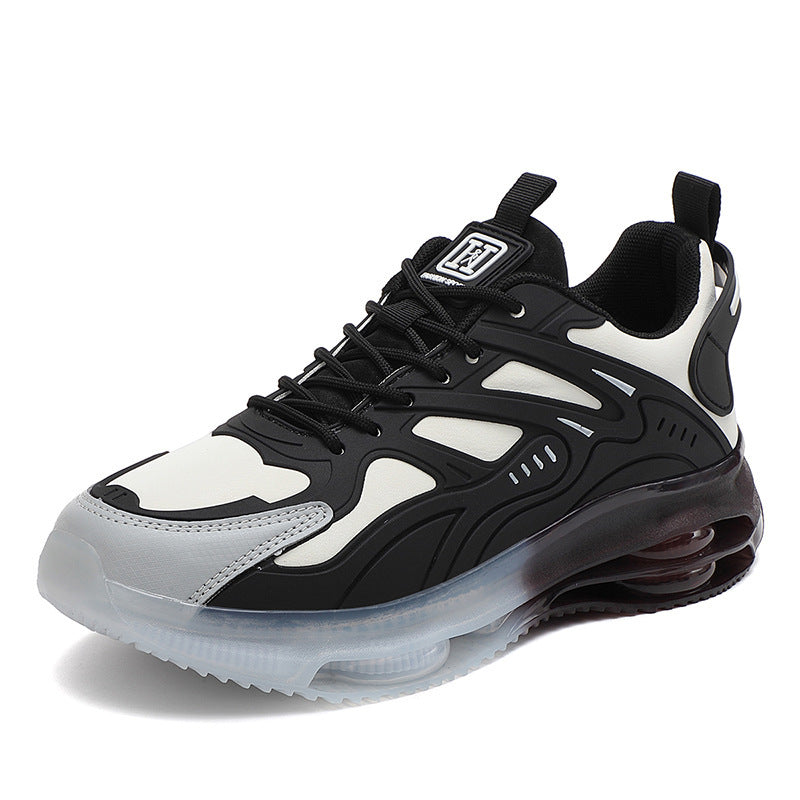 Herren nan futuristischer leistungsorientierter Lifestyle-Sneaker mit durchgehender Luftkammersohle und thermogeformten Kunststoffapplikationen