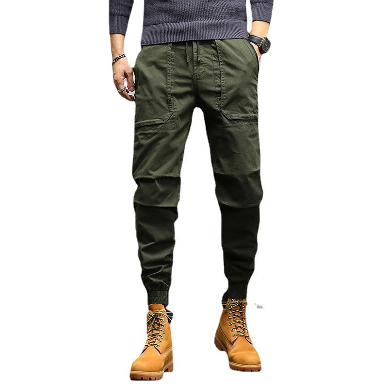 Herren Cargo-Joggerhose mit Utility-Taschen und elastischem Bündchen Shop Nory