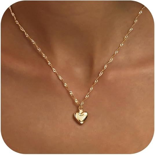 Damen elegante Halskette mit Schleifenanhänger und feinem Gliederdesign Shop Nory