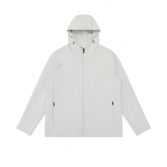 Unisex Leichte Kapuzen-Zipjacke aus technischem Fleece mit Raglanärmeln Shop Nory