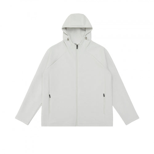 Unisex Leichte Kapuzen-Zipjacke aus technischem Fleece mit Raglanärmeln Shop Nory
