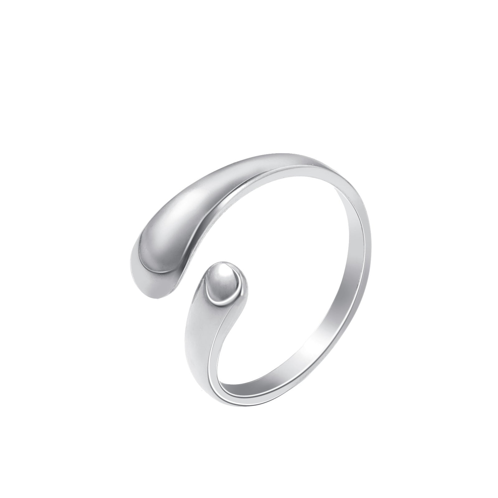 Damen Ring mit kreativem, geschwungenem Design Shop Nory
