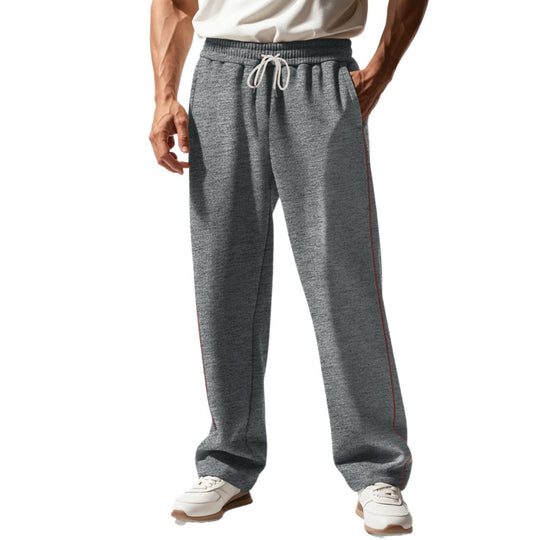 Herren nan locker sitzende Sweatpants mit seitlicher Ziernaht, elastischem Komfortbund und tiefen Eingrifftaschen Shop Nory