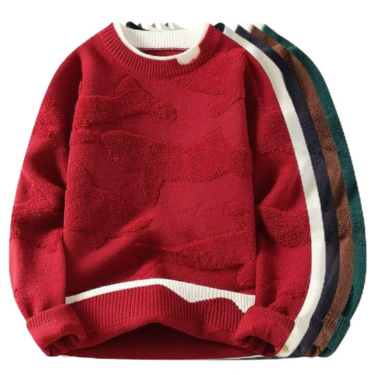 Damen Sportlicher Grobstrickpullover Shop Nory