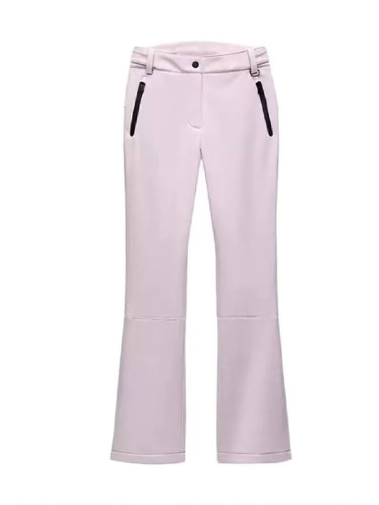 Damen Kurz geschnittene wattierte Kapuzenjacke im Bomberstil mit elastischem Saum und Reißverschlusstaschen Shop Nory